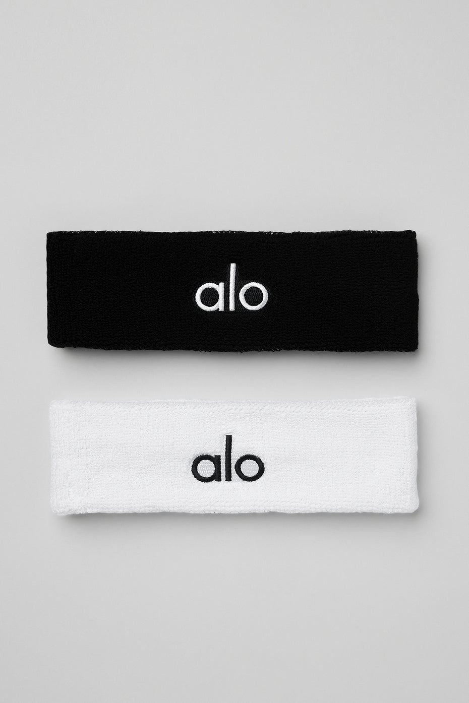 Glow Sweatband (2-Pack) - Black/White