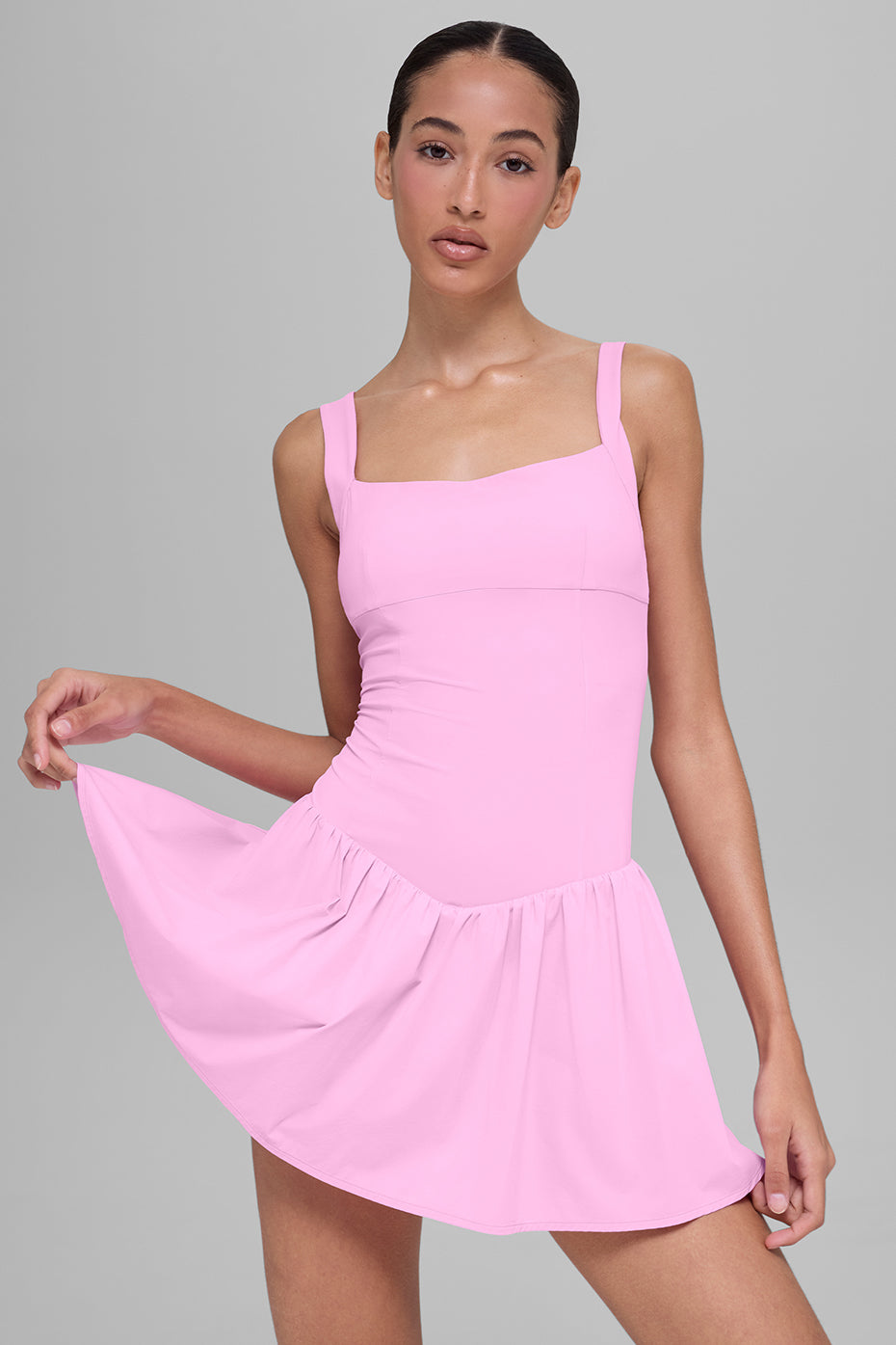 Break Point Tennis Dress - Candy Heart Pink