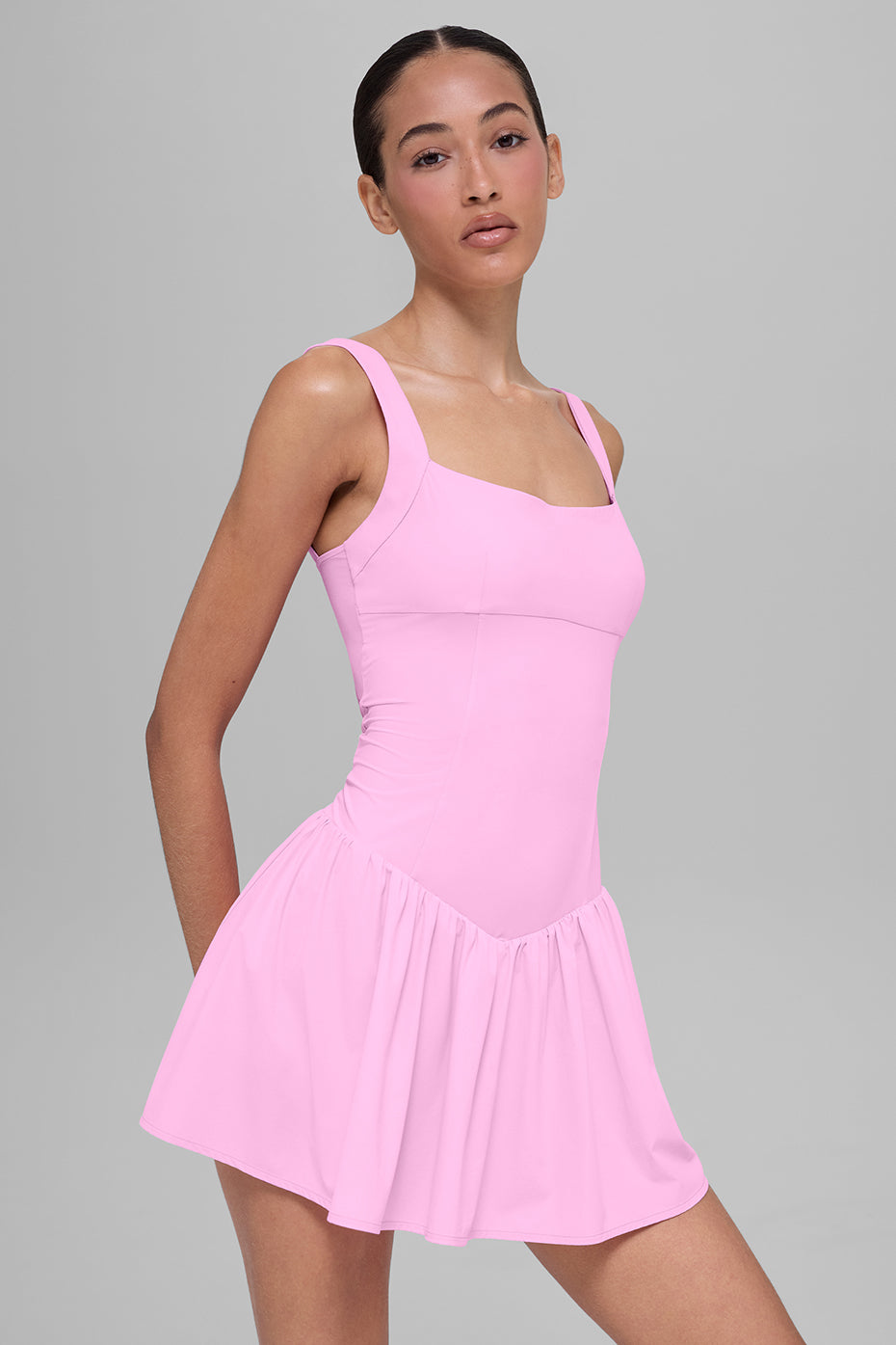 Break Point Tennis Dress - Candy Heart Pink
